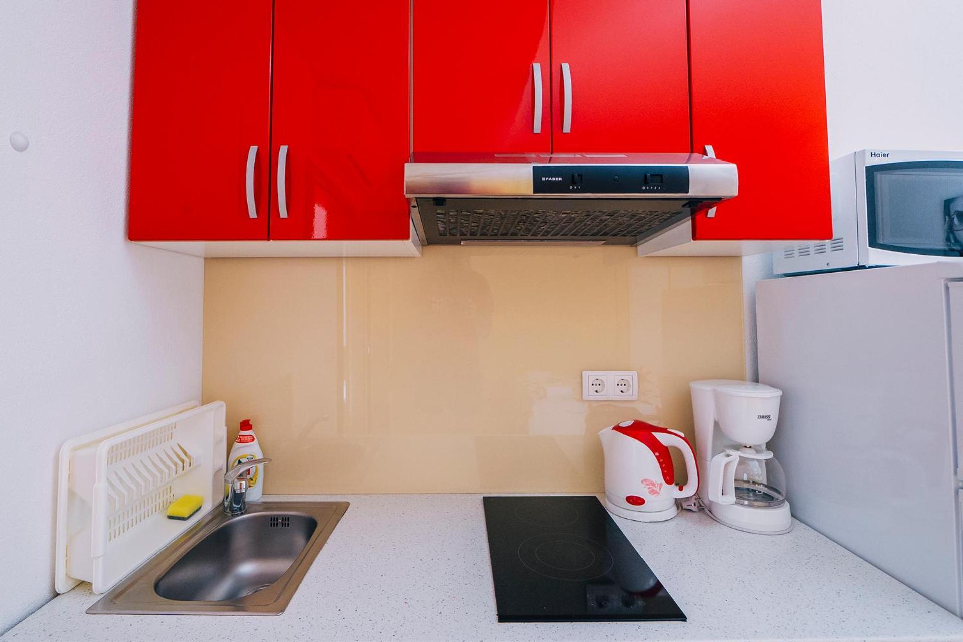 Apartmán Luxur Centar With Sea View Terrace Baška Voda Exteriér fotografie