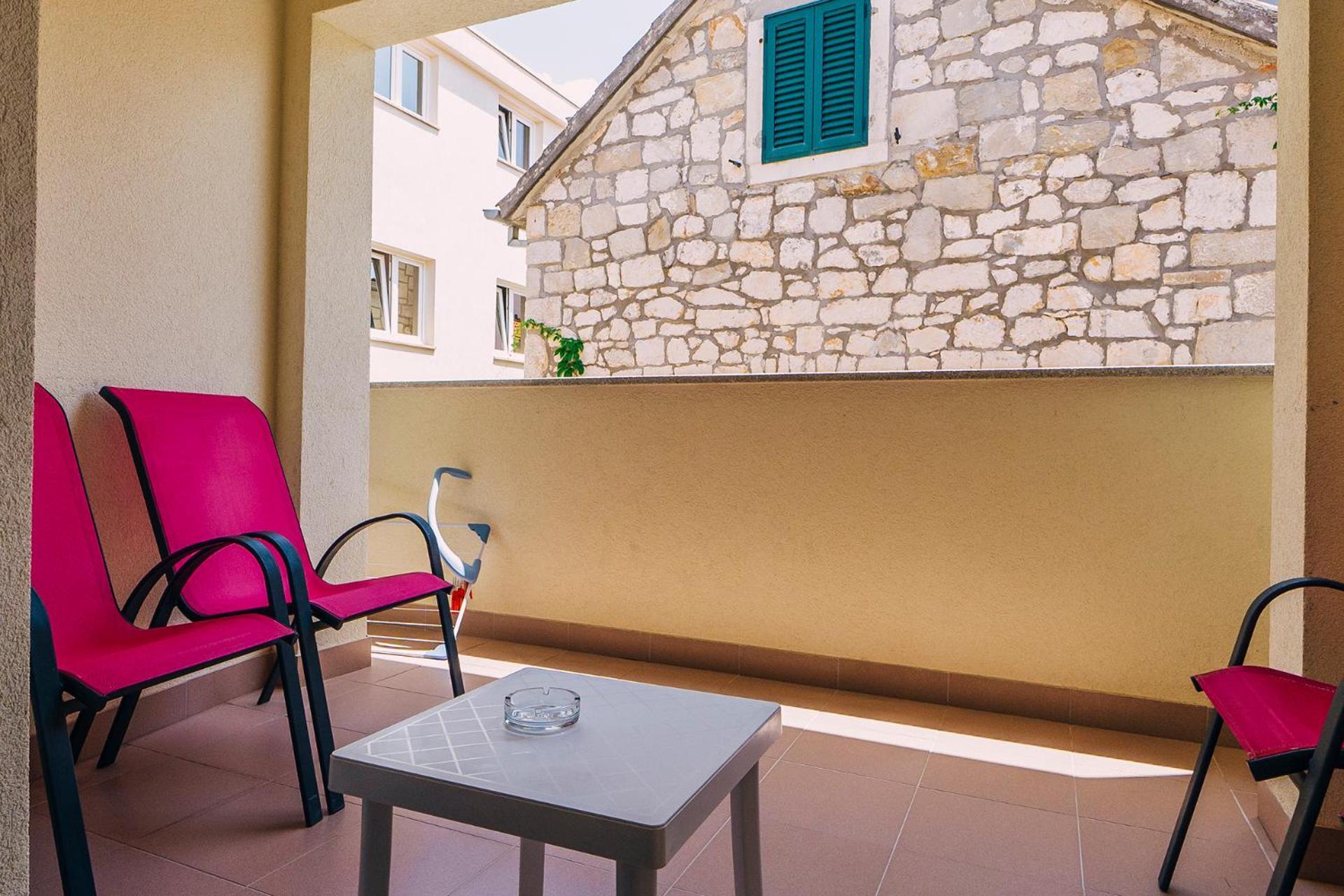 Apartmán Luxur Centar With Sea View Terrace Baška Voda Exteriér fotografie