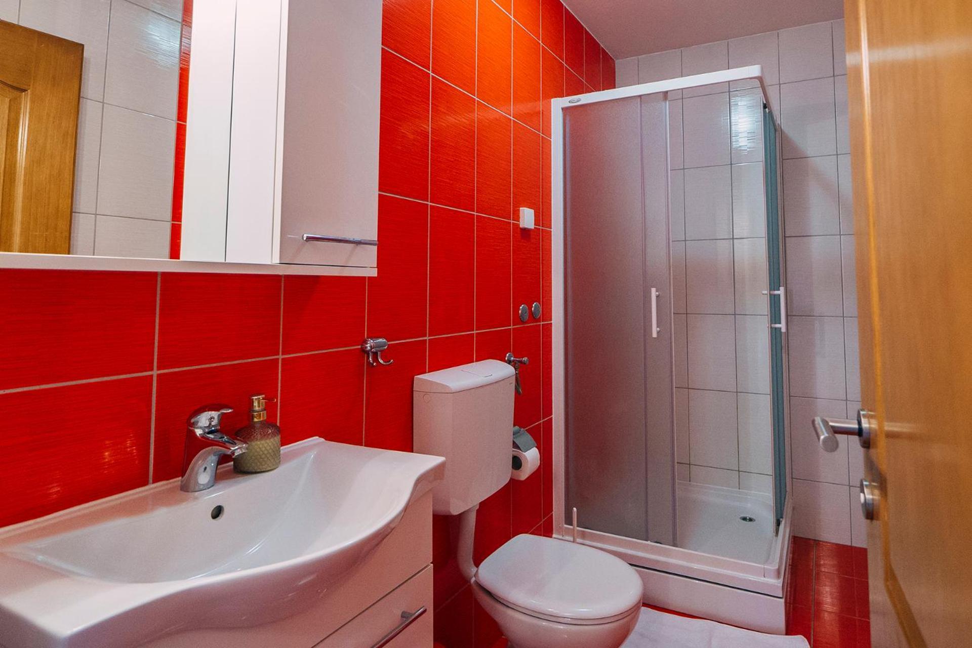 Apartmán Luxur Centar With Sea View Terrace Baška Voda Pokoj fotografie
